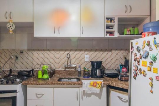 Cozinha e Área de Serviço de casa à venda com 3 quartos, 120m² em Hípica, Porto Alegre