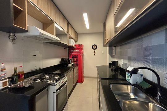 Cozinha de apartamento à venda com 2 quartos, 92m² em Copacabana, Rio de Janeiro