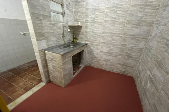 Cozinha de casa para alugar com 1 quarto, 80m² em Vila São Luís, Duque de Caxias