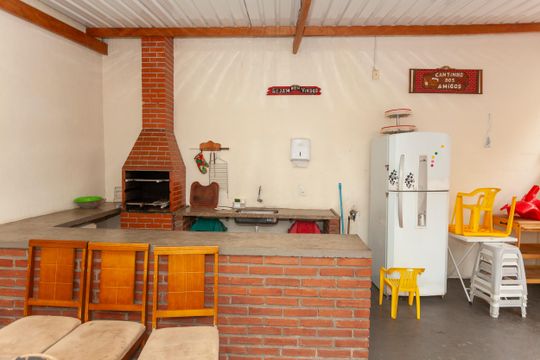 Área comum - Churrasqueira de apartamento à venda com 2 quartos, 88m² em Bela Vista, São Paulo