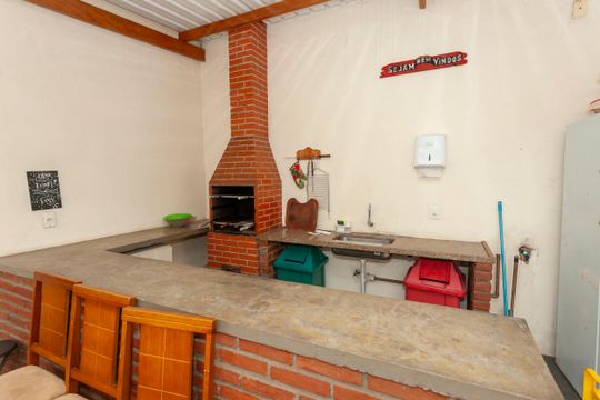 Área comum - Churrasqueira de apartamento à venda com 2 quartos, 88m² em Bela Vista, São Paulo