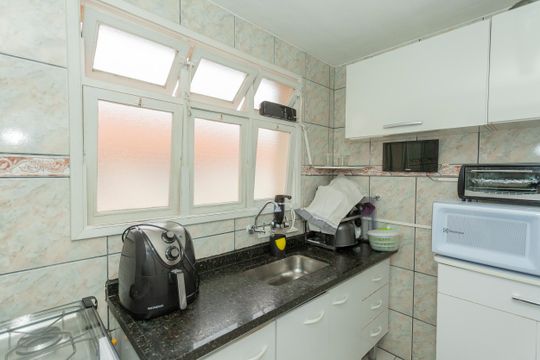 Cozinha de apartamento à venda com 2 quartos, 88m² em Bela Vista, São Paulo