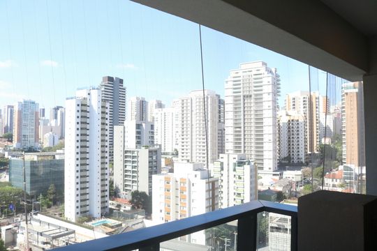 Varanda de kitnet/studio à venda com 1 quarto, 25m² em Perdizes, São Paulo