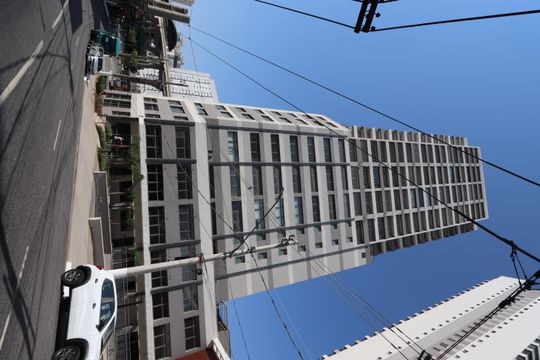 Fachada do Prédio de apartamento para alugar com 1 quarto, 30m² em Vila Prudente, São Paulo