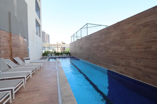 Área comum - Piscina de apartamento para alugar com 1 quarto, 30m² em Vila Prudente, São Paulo
