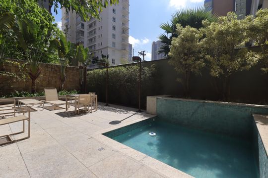 Área Comum - Piscina de apartamento à venda com 4 quartos, 181m² em Campestre, Santo André