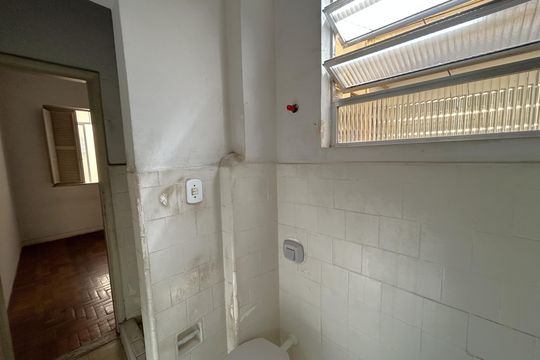Banheiro de apartamento à venda com 1 quarto, 48m² em Méier, Rio de Janeiro