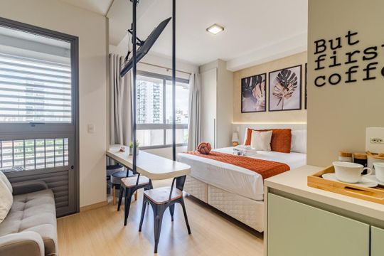 Kitnet/Studio para alugar com 1 quarto, 25m² em Pinheiros, São Paulo