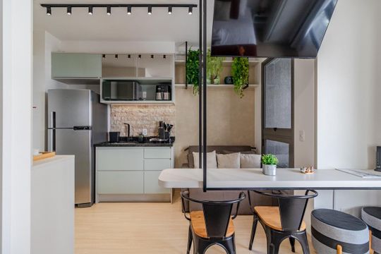 Studio de kitnet/studio para alugar com 1 quarto, 25m² em Pinheiros, São Paulo