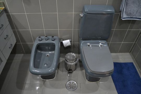 Banheiro da suíte de apartamento à venda com 4 quartos, 154m² em Jardim, Santo André