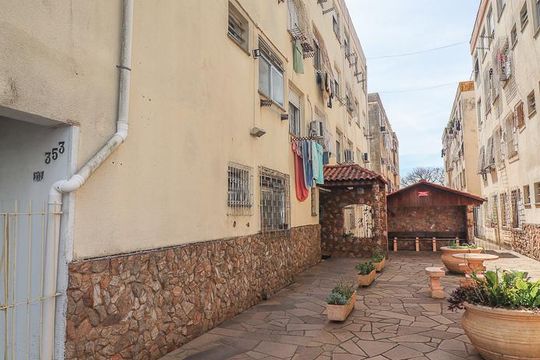Área comum de apartamento à venda com 1 quarto, 32m² em Petrópolis, Porto Alegre