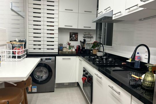 Cozinha de apartamento para alugar com 2 quartos, 45m² em Recreio dos Bandeirantes, Rio de Janeiro