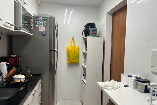 Cozinha de apartamento para alugar com 2 quartos, 45m² em Recreio dos Bandeirantes, Rio de Janeiro