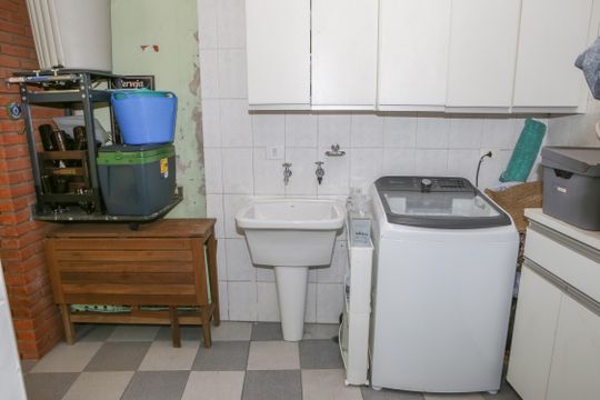 Área de Serviço e Churrasqueira de casa à venda com 3 quartos, 120m² em Siciliano, São Paulo