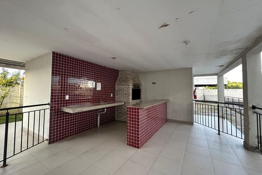 Área comum - Churrasqueira de apartamento à venda com 2 quartos, 40m² em Canudos, Novo Hamburgo