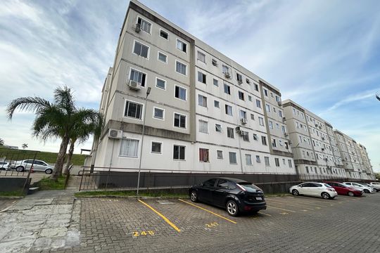 Fachada de apartamento à venda com 2 quartos, 40m² em Canudos, Novo Hamburgo