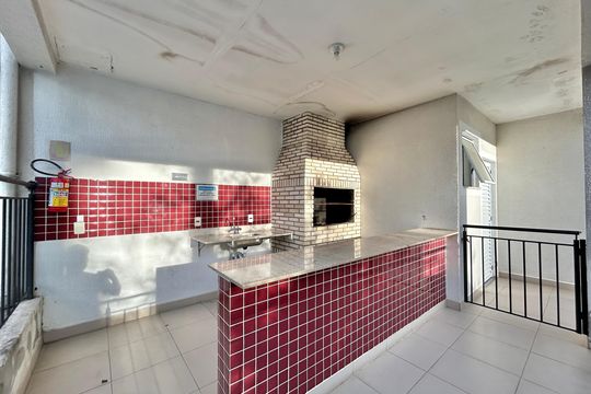 Área comum - Churrasqueira de apartamento à venda com 2 quartos, 40m² em Canudos, Novo Hamburgo