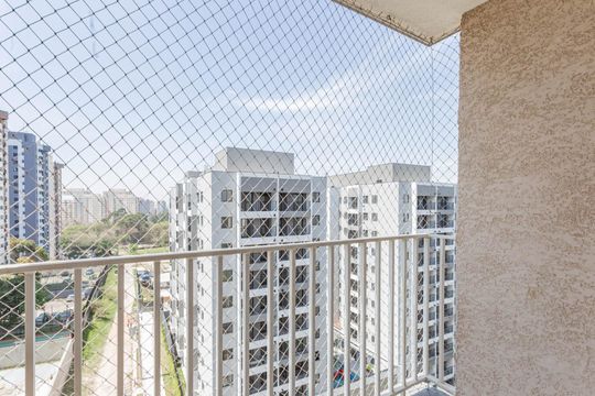 Varanda de apartamento para alugar com 2 quartos, 47m² em Jardim Celeste, São Paulo
