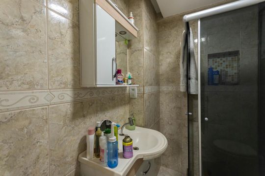 Banheiro de apartamento à venda com 2 quartos, 62m² em Engenho Novo, Rio de Janeiro