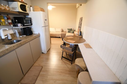 Cozinha de casa para alugar com 2 quartos, 200m² em Parque Taquaral, Campinas