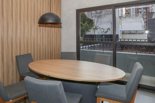 Área comum  de kitnet/studio para alugar com 1 quarto, 28m² em Perdizes, São Paulo