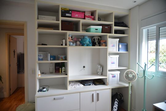 Quarto  de apartamento à venda com 3 quartos, 122m² em Jardim, Santo André
