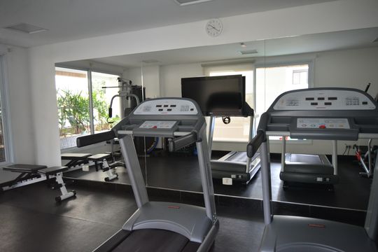 Área comum - Academia de apartamento à venda com 3 quartos, 122m² em Jardim, Santo André
