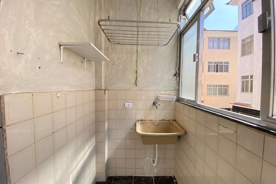 Área de Serviço de apartamento à venda com 1 quarto, 42m² em Lins de Vasconcelos, Rio de Janeiro