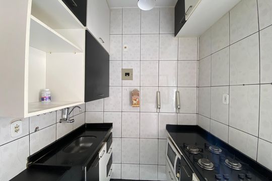Cozinha de apartamento à venda com 1 quarto, 42m² em Lins de Vasconcelos, Rio de Janeiro