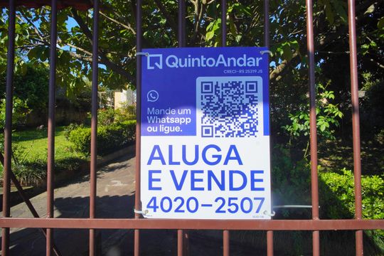 Placa de casa à venda com 3 quartos, 837m² em Santo Afonso, Novo Hamburgo