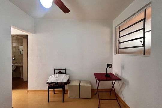 Sala de apartamento à venda com 1 quarto, 48m² em Botafogo, Campinas