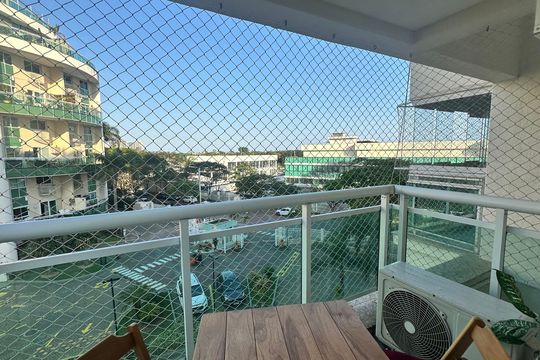 Varanda de apartamento à venda com 2 quartos, 78m² em Barra da Tijuca, Rio de Janeiro