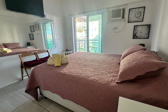 Suíte de apartamento à venda com 2 quartos, 78m² em Barra da Tijuca, Rio de Janeiro