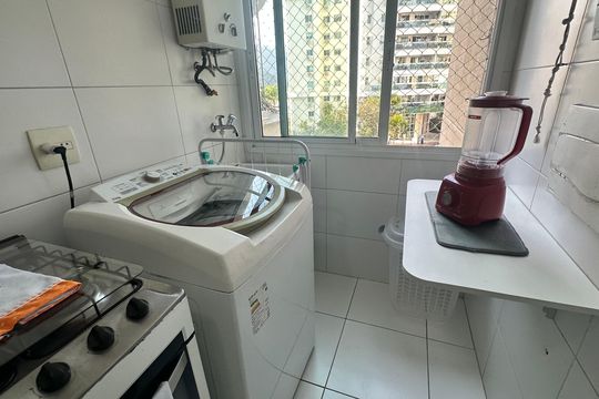 Área de Serviço de apartamento à venda com 2 quartos, 78m² em Barra da Tijuca, Rio de Janeiro