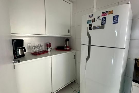 Cozinha de apartamento à venda com 2 quartos, 78m² em Barra da Tijuca, Rio de Janeiro