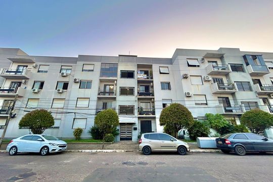 Placa- Fachada de apartamento à venda com 2 quartos, 65m² em Rio Branco, Novo Hamburgo