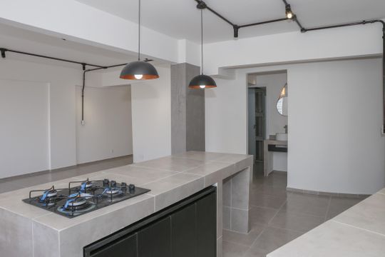 Cozinha de apartamento para alugar com 3 quartos, 94m² em Água Branca, São Paulo