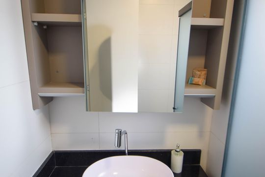 Banheiro de kitnet/studio à venda com 1 quarto, 31m² em Tatuapé, São Paulo