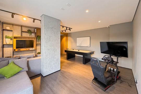 Área comum de apartamento à venda com 2 quartos, 72m² em Vila Dom Pedro I, São Paulo