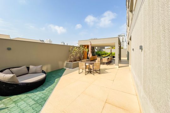 Área comum de apartamento à venda com 2 quartos, 72m² em Vila Dom Pedro I, São Paulo