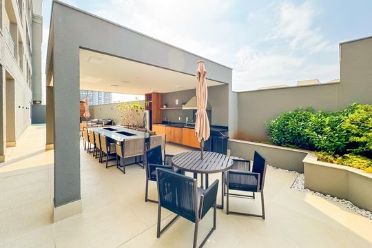 Área comum de apartamento à venda com 2 quartos, 72m² em Vila Dom Pedro I, São Paulo