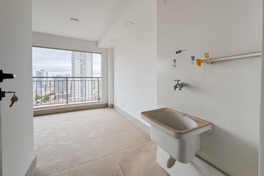 Área de Serviço de apartamento à venda com 2 quartos, 72m² em Vila Dom Pedro I, São Paulo