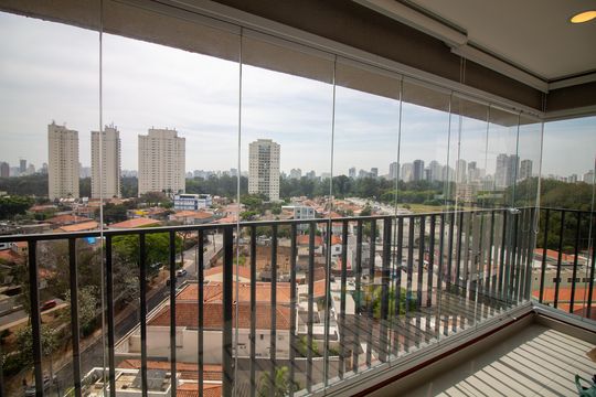 Varanda Gourmet de apartamento para alugar com 2 quartos, 63m² em Vila Cruzeiro, São Paulo