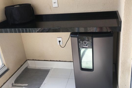 Varanda de apartamento à venda com 2 quartos, 48m² em Santa Maria, Osasco