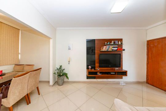 Sala de apartamento à venda com 2 quartos, 66m² em Betânia, Belo Horizonte