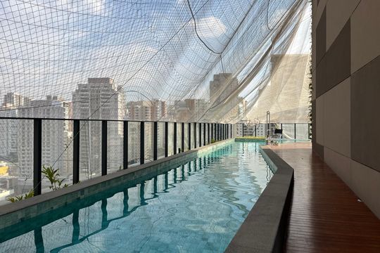 Área comum - Piscina de kitnet/studio à venda com 1 quarto, 25m² em Perdizes, São Paulo