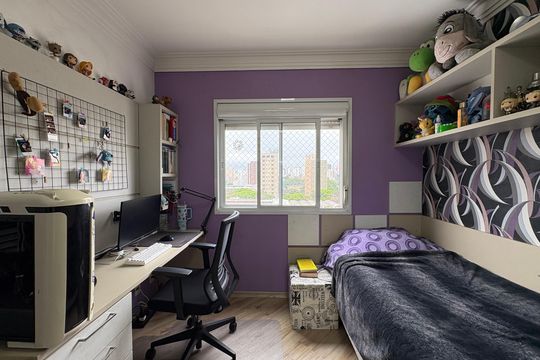 Suite 1 de casa à venda com 3 quartos, 167m² em Jardim, Santo André