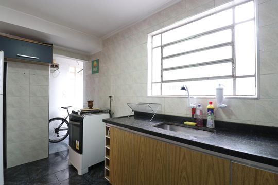 Cozinha e Área de Serviço de apartamento à venda com 2 quartos, 74m² em Vila Ester (zona Norte), São Paulo