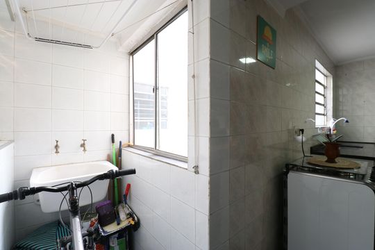 Cozinha e Área de Serviço de apartamento à venda com 2 quartos, 74m² em Vila Ester (zona Norte), São Paulo