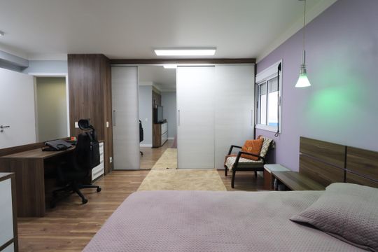 Quarto 2 - Suíte de apartamento à venda com 3 quartos, 122m² em Tatuapé, São Paulo